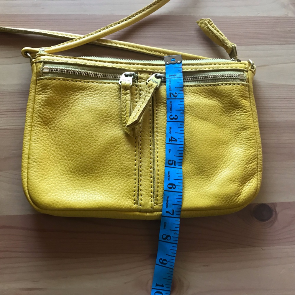 New Fossil Crossbody Yellow - Picture 6 of 8